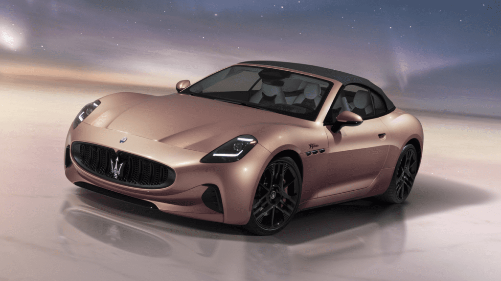 Maserati GranCabrio Folgore Is A Gorgeous Electric Convertible With 818 HP