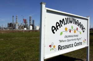 A First Nation in Sarnia, Ont. has had repeated exposure to benzene