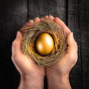 A golden nest egg