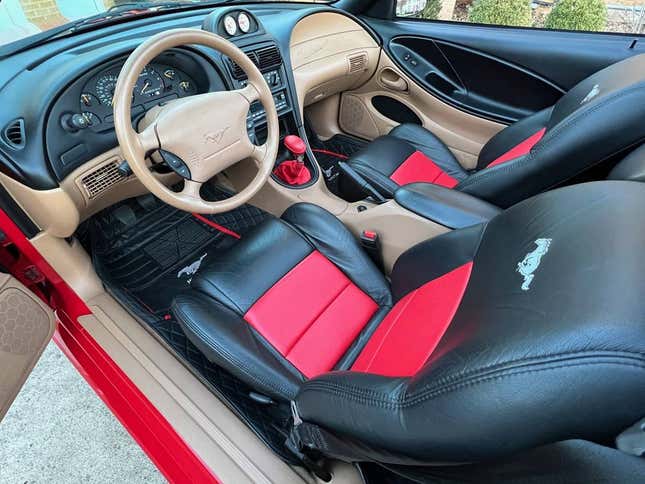 Image for article titled At $29,700, Will This 1995 Mario Andretti Edition Ford Mustang GT Hit The Winner's Circle?