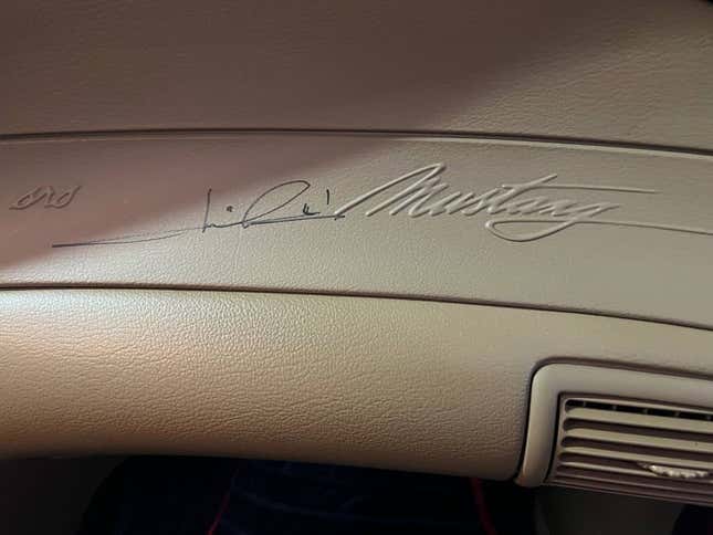 Image for article titled At $29,700, Will This 1995 Mario Andretti Edition Ford Mustang GT Hit The Winner's Circle?