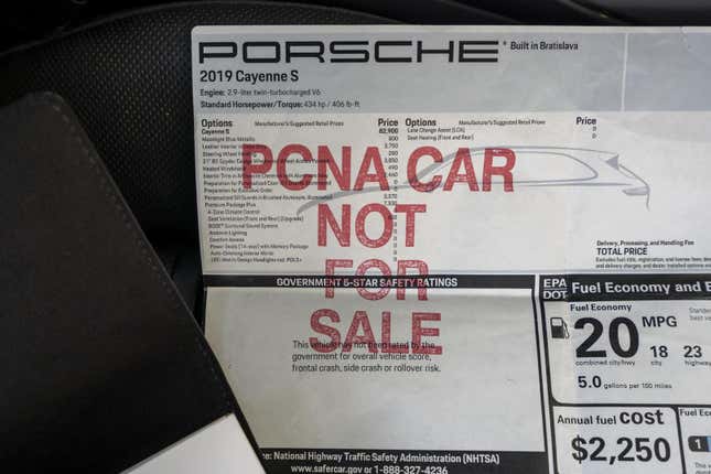 Image for article titled You Need This Porsche Cayenne Airport Shuttle