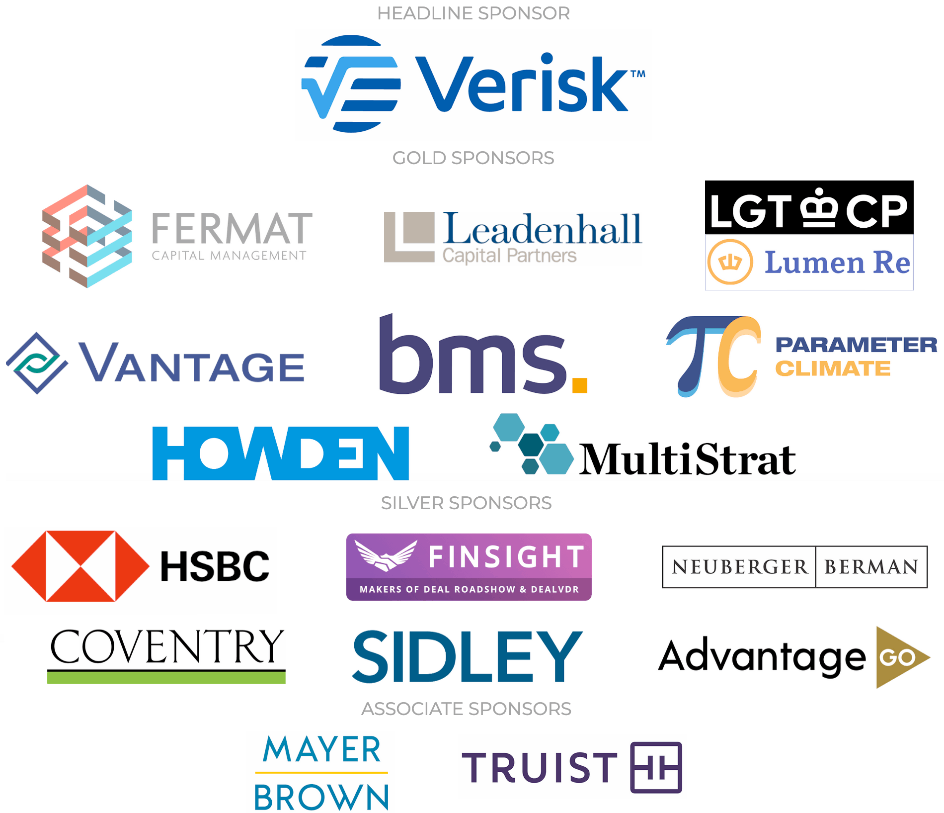 Artemis ILS NYC 2025 conference sponsors