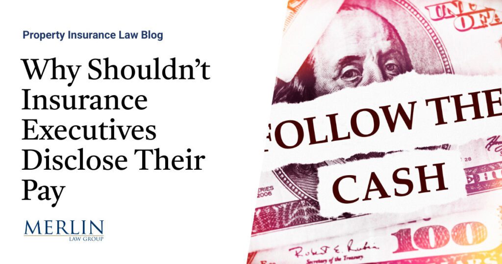 Why Shouldn’t Insurance Executives Disclose Their Pay?