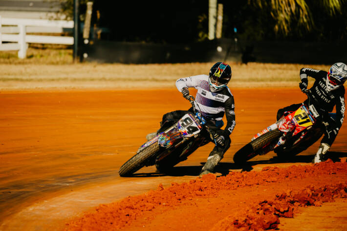 Flat track racing team